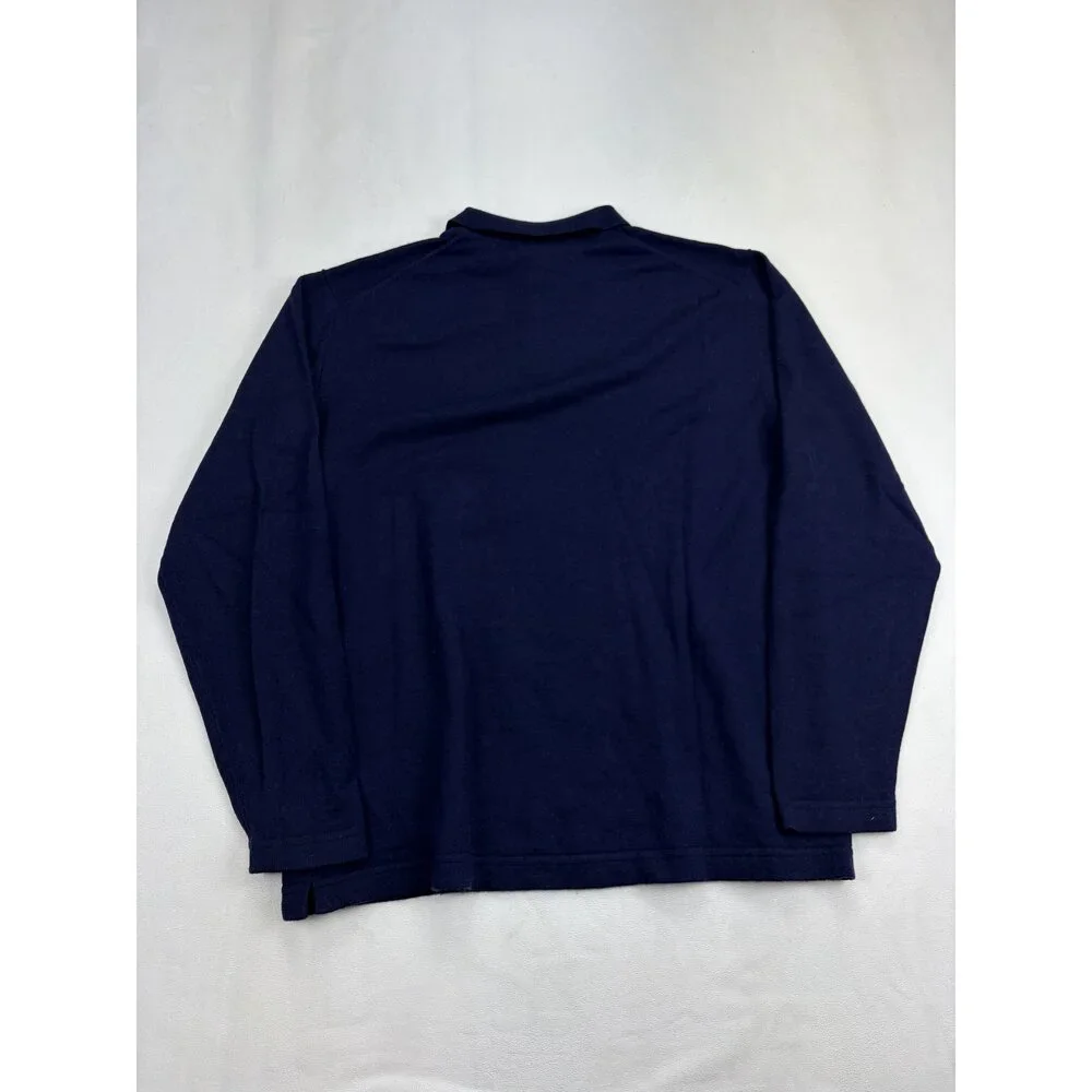 Banana Republic Men's Merino Wool Polo Sweater‎ L